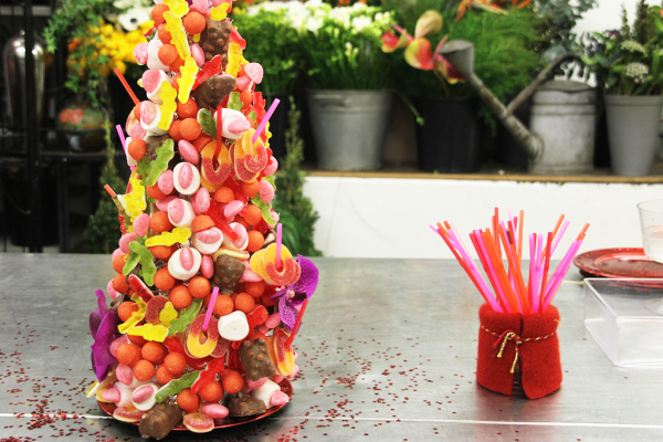 Sapin de bonbons