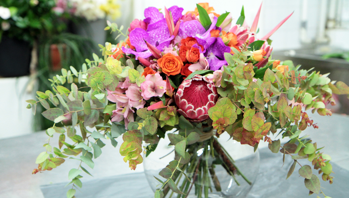 Tuto art floral - Bouquet de fleurs exotiques | Ateliers Aquarelle